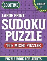 Sudoku Puzzle Book For Adults Large Print 8