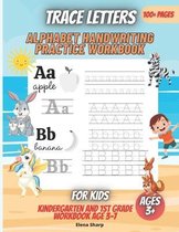 Trace Letters-Alphabet Handwriting Practice workbook for kids