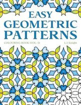 Easy Geometric Patterns Colouring Book (Volume 2)