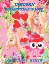 Unicorn Valentine's Day Activity Book