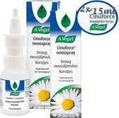 A.Vogel Cinuforce spray nasal muqueuse nasale sèche croûtes -2x 15 ml - Soins de la muqueuse nasale