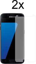 Samsung S7 Screenprotector - Beschermglas Samsung galaxy S7 Screen Protector Glas - 2 stuks
