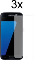 Samsung S7 Screenprotector - Beschermglas Samsung galaxy S7 Screen Protector Glas - 3 stuks