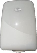 Pearl White Dispenser Papieren Handdoekjes - Z-vouw & Interfold - Wit - 16 x 28.5 x 38