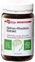 Dr. Wolz Saffraan Rhodiola Rosavin Extract |Hoogwaardig Duitse Supplement | Depressie