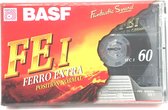 BASF FE-I 60 Ferro extra position normal Cassettebandje- Uiterst geschikt voor alle opnamedoeleinden / Sealed Blanco Cassettebandje / Cassettedeck / Walkman.