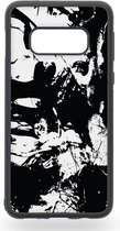 Abstract black and white art Telefoonhoesje - Samsung Galaxy S10e