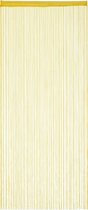 Relaxdays Draadgordijn goud - draadjesgordijn - deurgordijn - slierten gordijn venster - 90x245cm