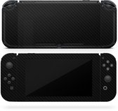 Nintendo Switch Skin Carbon Zwart - 3M Wrap Sticker