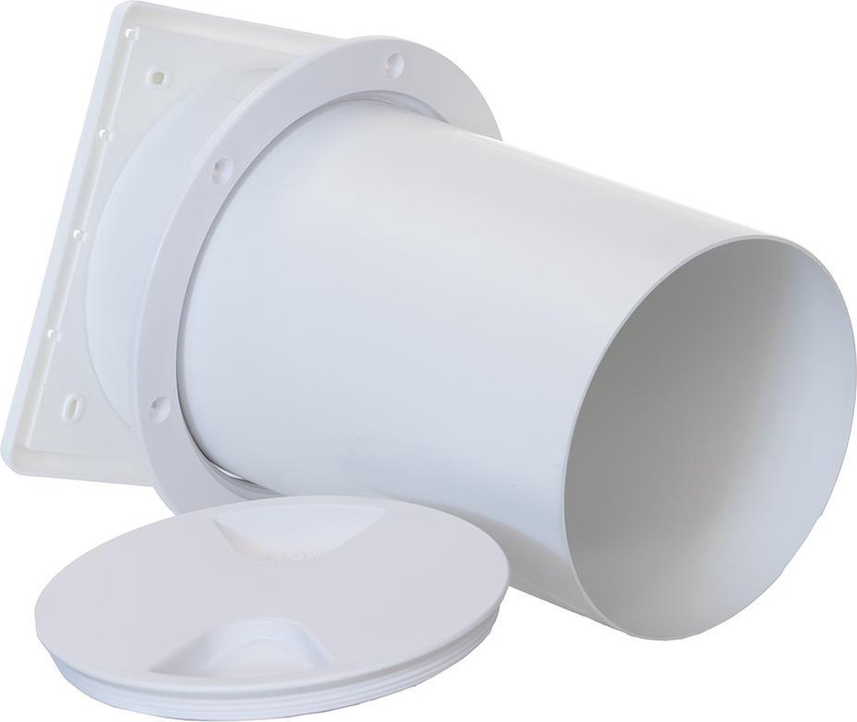 Aircoluik™ PLS 150 White DUOPACK mobiele airco afvoer luik bol