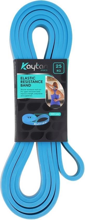 Elastische fitness band 25 kg - Kaytan elastic resistance Band 25kg |  bol.com