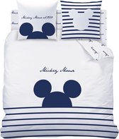 Disney Mickey Mouse Dekbedovertrek Marine - Lits Jumeaux - 240 x 220 cm - Katoen