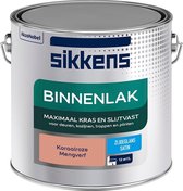 Sikkens Binnenlak - Verf - Zijdeglans - Mengkleur - Koraalroze - 2,5 liter