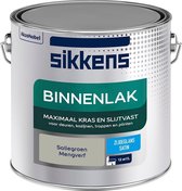 Sikkens Binnenlak - Verf - Zijdeglans - Mengkleur - Saliegroen - 2,5 liter