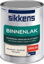 Sikkens Binnenlak - Verf - Hoogglans - Mengkleur - Mergelwit - G0.05.85 - 1 liter