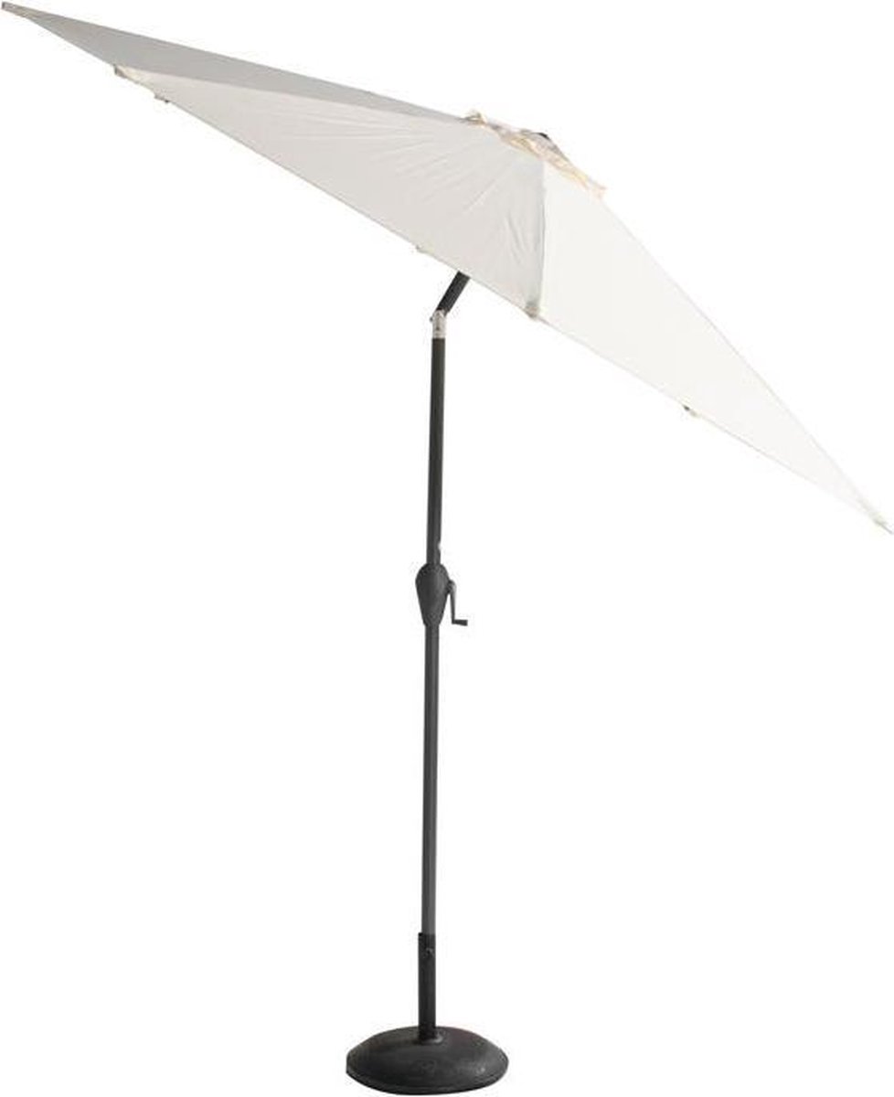 Hartman Sunline Parasol 270 cm blanc cassé - beige