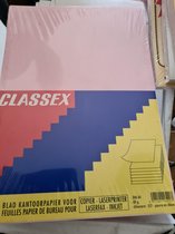 Classex 100 kantoorpapier 80gr a4 roze