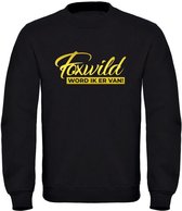 Foxwild Trui in het goud | Massa is kassa | Peter Gillis | sweater | unisex