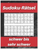 Sudoku-Ratsel schwer bis sehr schwer