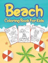 Beach Coloring Book For Kids