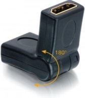 DeLOCK Adapter HDMI female – female 180°