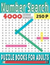 Number Search Puzzle Books for Adults