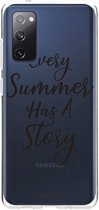 Casetastic Samsung Galaxy S20 FE 4G/5G Hoesje - Softcover Hoesje met Design - Summer Story Print