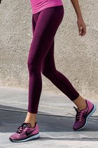 Sportlegging Dames - Fitness & Training Legging (S-213) -SALE- Maat M - PAARS