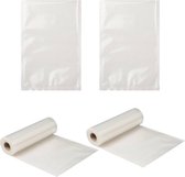 Sous vide zakken voordeelpakket met 2 soorten vacuümzakken - BPA-vrij