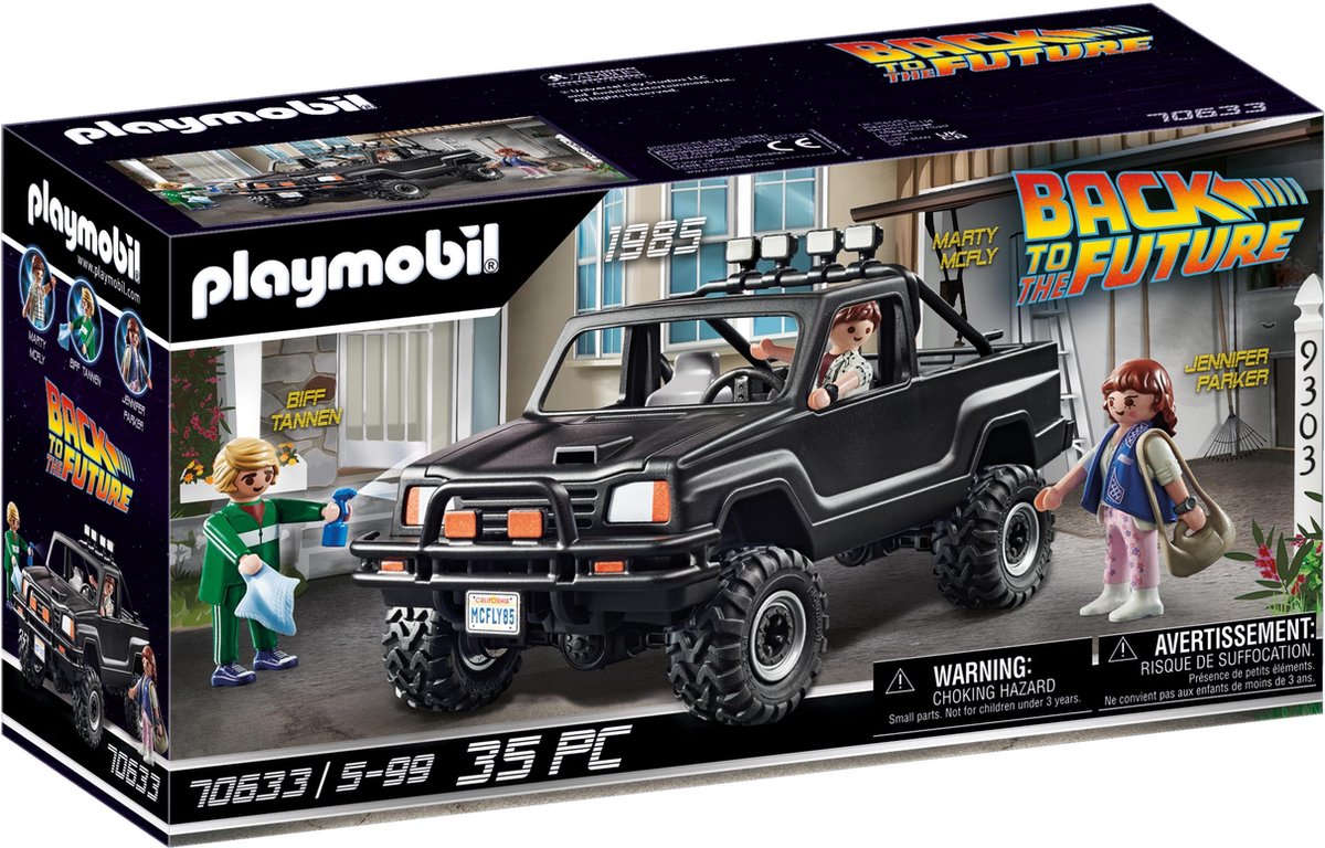 PLAYMOBIL Back To The Future Marty's pickup truck - 70633