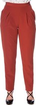 Dancing Days Broek rechte pijpen -M- WEAR ME EVERYWHERE Rood