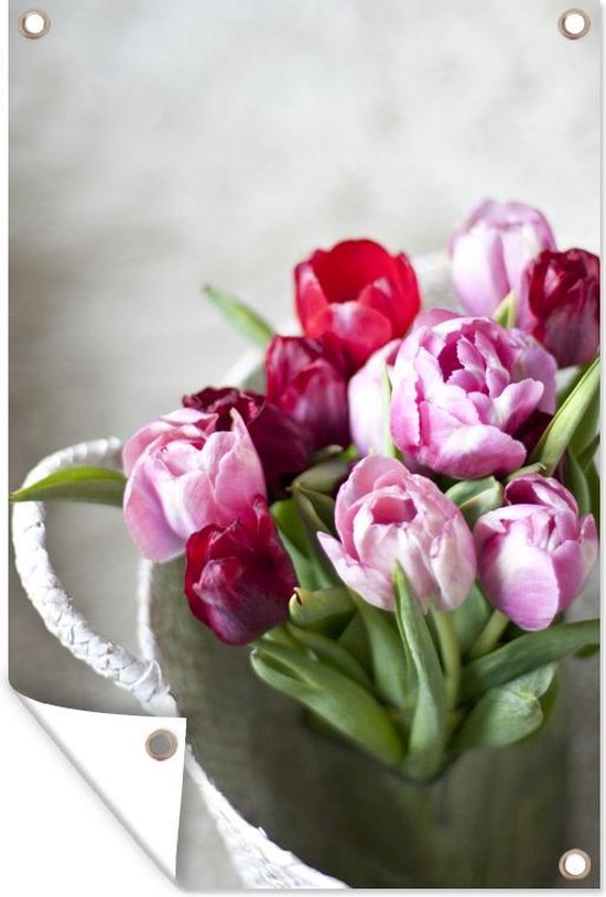 Panier avec tulipes 80x120 cm | bol.com