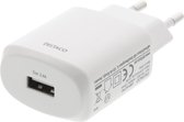 Deltaco - USB Oplader - USB Stekker - 5V / 2.4A / 12W