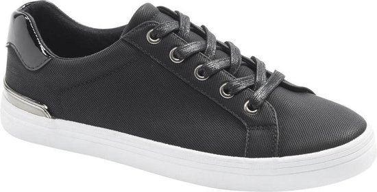 Zwarte sneaker metallic Graceland om te zoenen