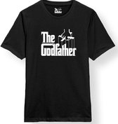 THE GODFATHER Logo T-shirt Zwart