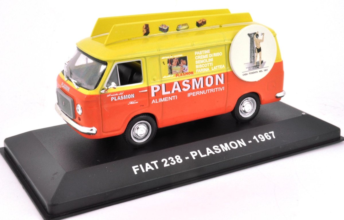 Fiat 238 Van Plasmon 1967 Oranje/Geel