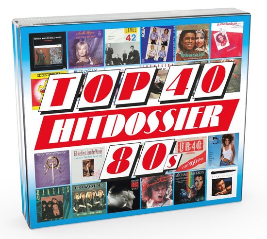 CD cover van Top 40 Hitdossier 80s (CD) van Top 40
