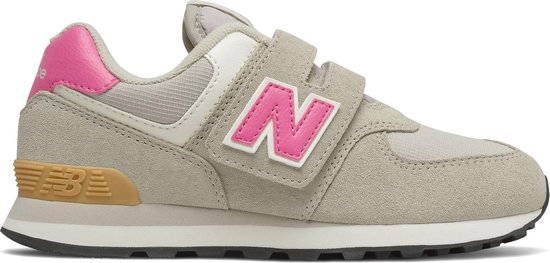 New Balance Sneakers - Maat 34.5 - Vrouwen - grijs/roze/wit | bol.com