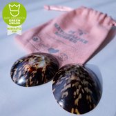 Tepelkapjes | Verzorgingsschelpen - 100% Natuurlijk | Borstvoeding tepelbeschermers - Maat S