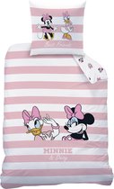 Disney Minnie Mouse Dekbedovertrek Daisy - Eenpersoons - 140  x 200 cm - Katoen