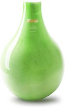 Zzing! Handgemaakte design vaas 'Zion' groen h28 d19 cm  - Kwaliteit -  Bloemen vaas - Decoratie