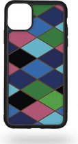 Colourful rombs mix Telefoonhoesje - Apple iPhone 11 Pro Max