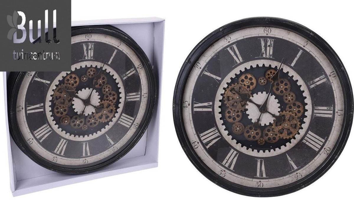 Klok, roterend uurwerk, 76.5 cm | bol.com