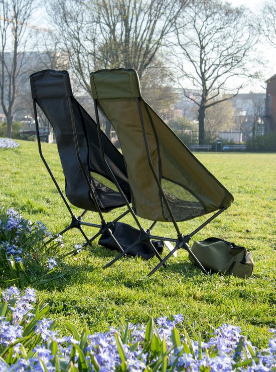 RELAX FIELD Extra grote campingstoel, inklapbaar, gevoerde campingstoel, klapstoel, camping, vissersstoel, tot 227 kg belastbaar, marineblauw RELAX FIELD Extra grote campingstoel, inklapbaar, gevoerde campingstoel, klapstoel, camping, vissersstoel, tot 227 kg belastbaar, marineblauw