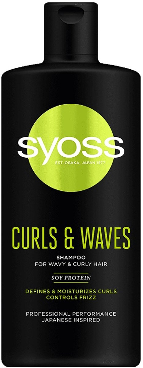 Syoss - Curls & Waves Shampoo - Shampoo For Curly And Wavy Hair