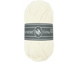 5 x Durable Cosy extra fine ivory - ivoor (326) - acryl en katoen garen - 50 grams - pendikte 3 a 3,5mm
