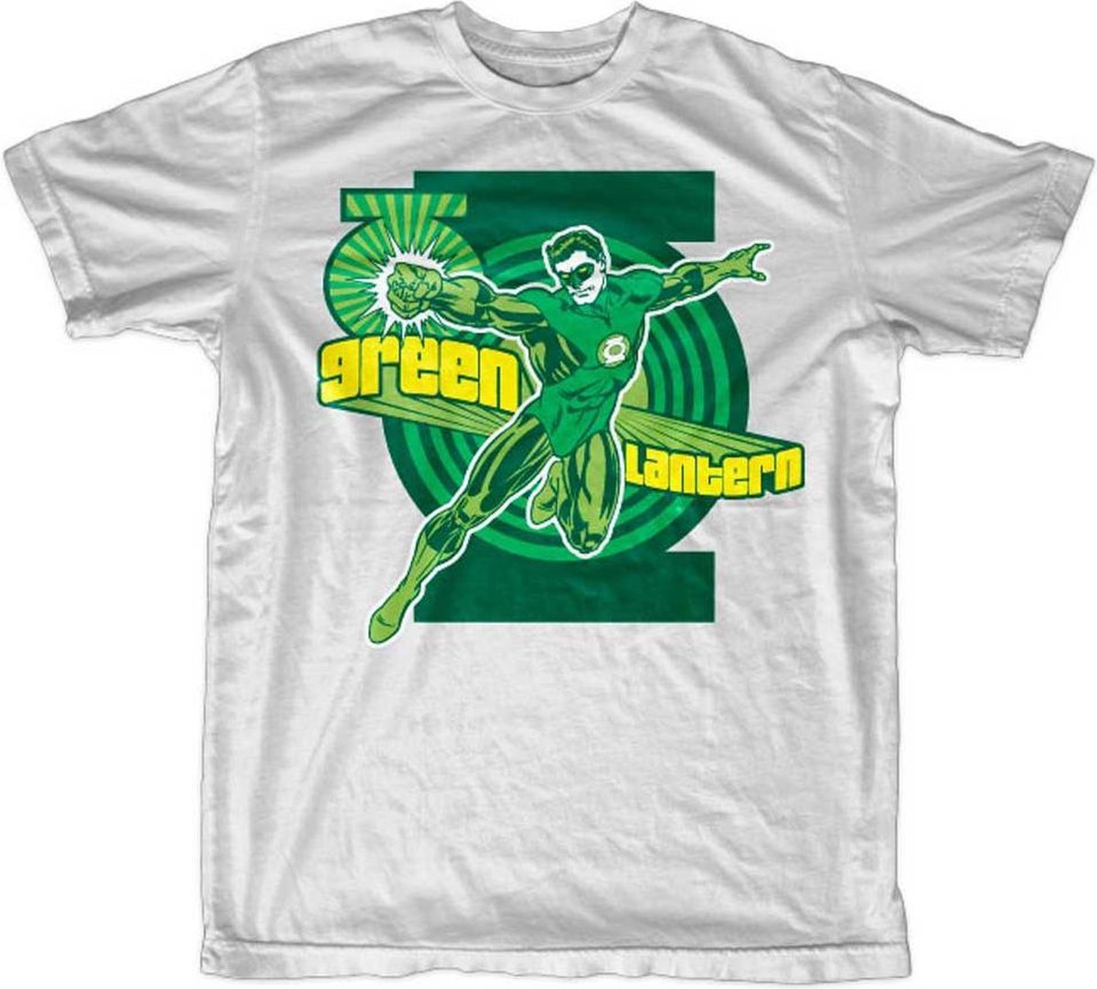 DC Comics Green Lantern Heren Tshirt -L- Classic Wit