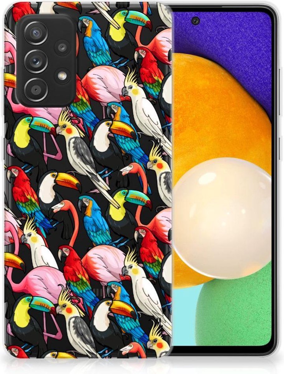 Samsung Galaxy A52 (5G/4G) TPU Hoesje Birds