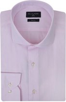 DS Damat- Maat L- Overhemd-Slim Fit- Roze- 65% katoen 35% polyester