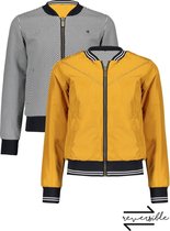 Nobell' Meisjes jasjes Nobell' Donna Reversible indoor jacket AOP Grey Navy 134/140